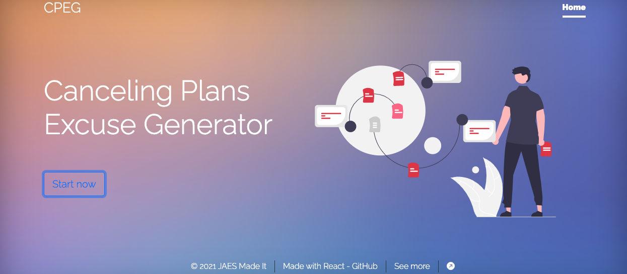 Canceling Plans Excuse Generator
