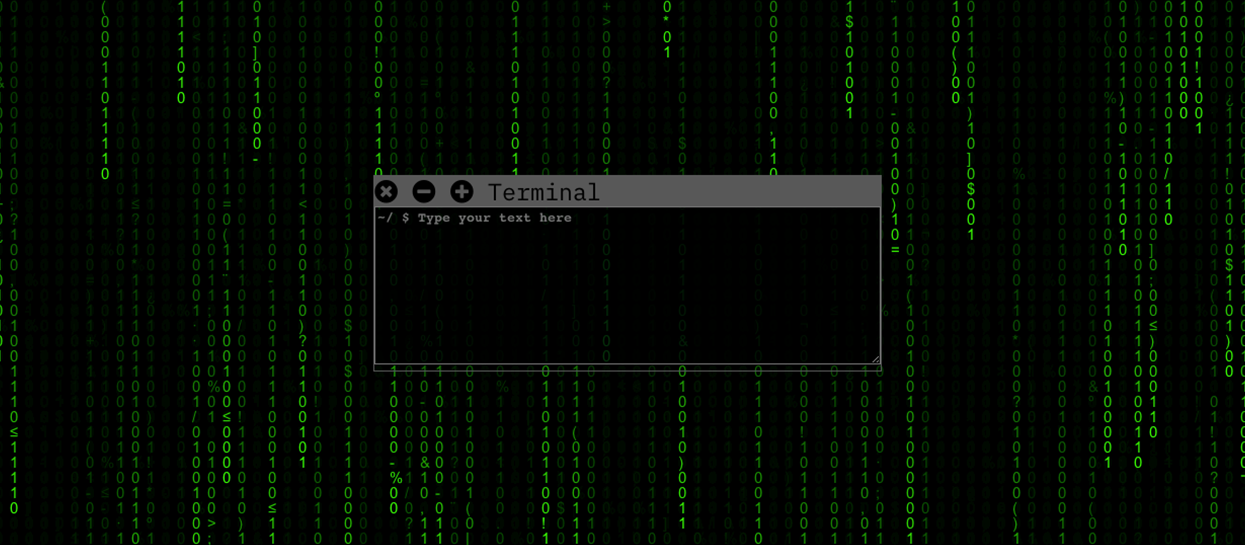 Matrix Code Terminal