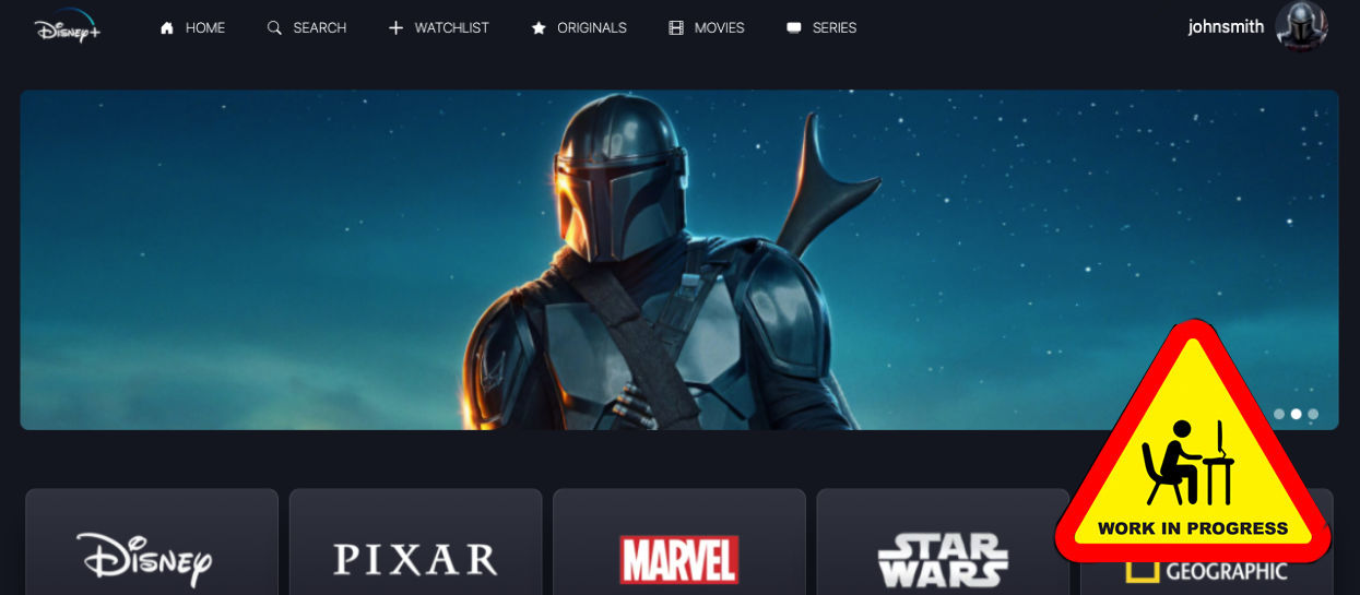 Disney+ Clone
