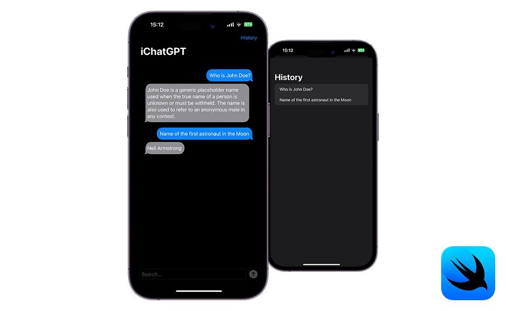 iChatGPT iOS App