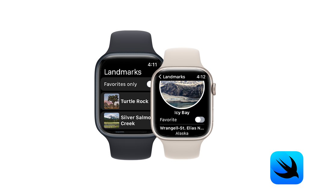 Landmarks watchOS Preview